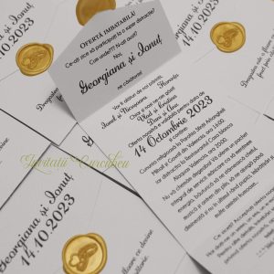 Invitație de nuntă amuzantă- Ofertă