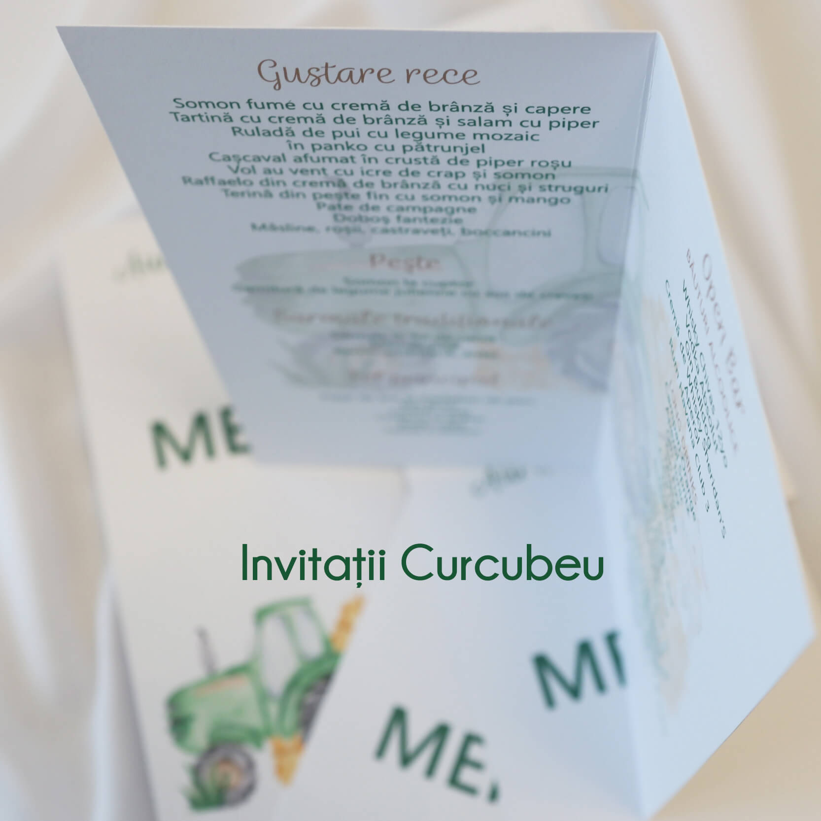 Meniu de nuntă Agricultură - imagine 6