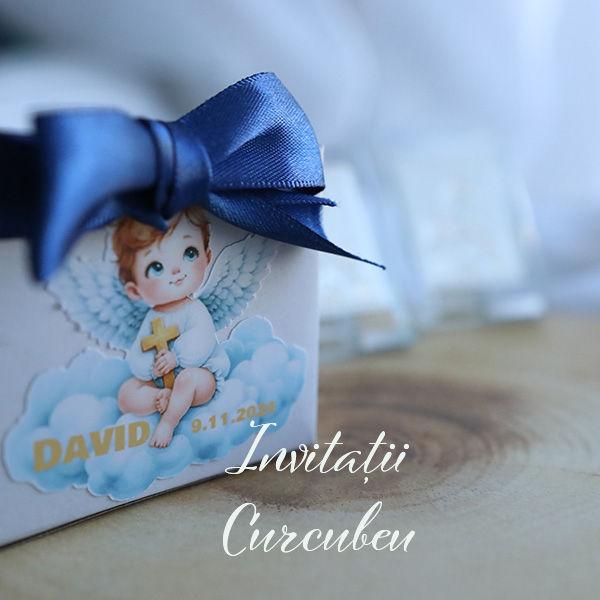 Mărturie Iconiță cu stiker și fundiță