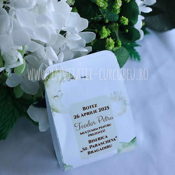 Mărturie lumânare ursuleț - imagine 4